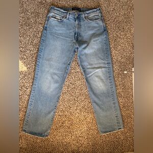 Abercrombie & Fitch Men's Relaxed Jeans - Light Blue